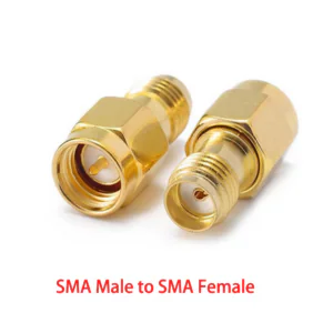 SMA адаптер Male-Female позолота, SMA адаптер Male-Female позолота